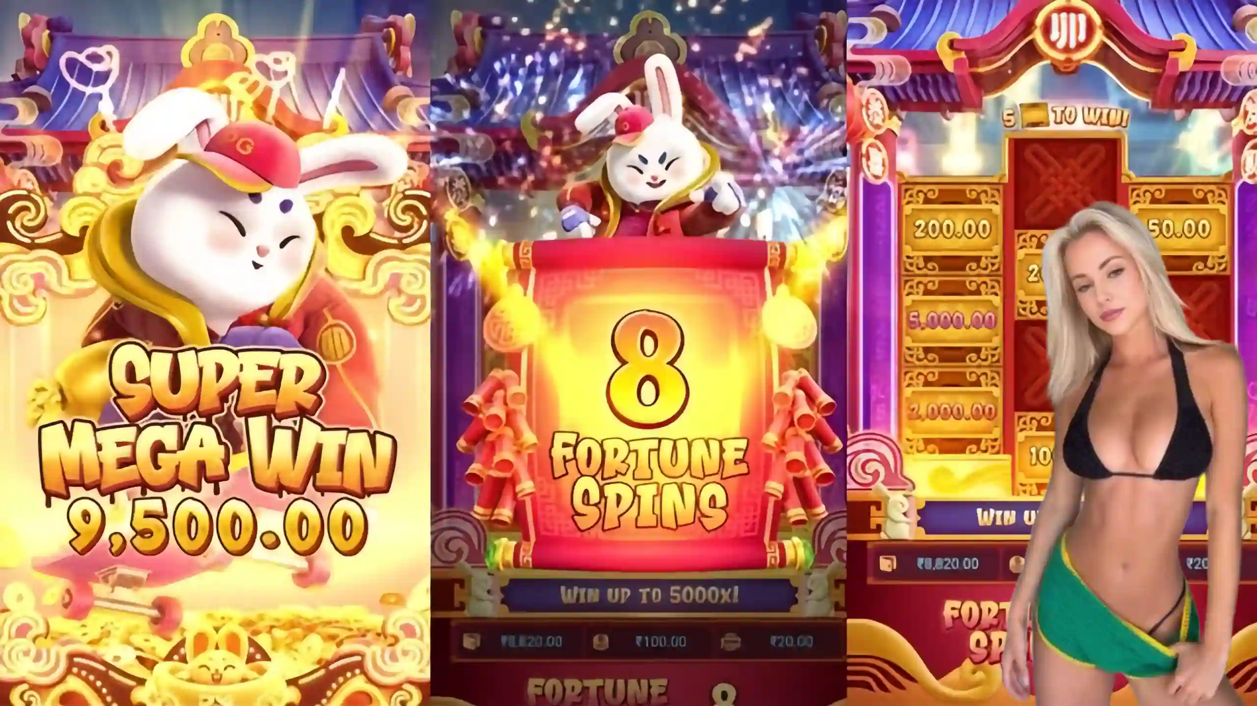 Wild Expansivo Fortune Rabbit pgtada - Coelho Dourado que Expande